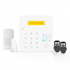 Smart Wi-Fi Cellular Backup Burglar Alarm Monitoring System
