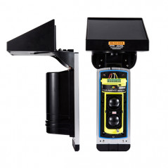 Solar Powered Outdoor Wireless Photoelectric Beam Sensor Perimeter Intrusion Detection Up to 100 meters