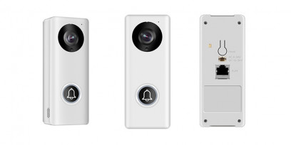 1080p smart doorbell works with iSpy video surveillance software