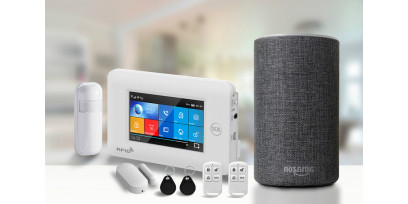 How to add wireless home alarm system to work with Alexa/Echo