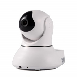 Smart wireless pan tilt security camera 1080p features burglary alarm monitoring