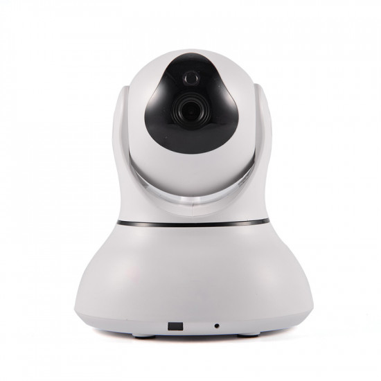 Smart wireless pan tilt security camera 1080p features burglary alarm monitoring