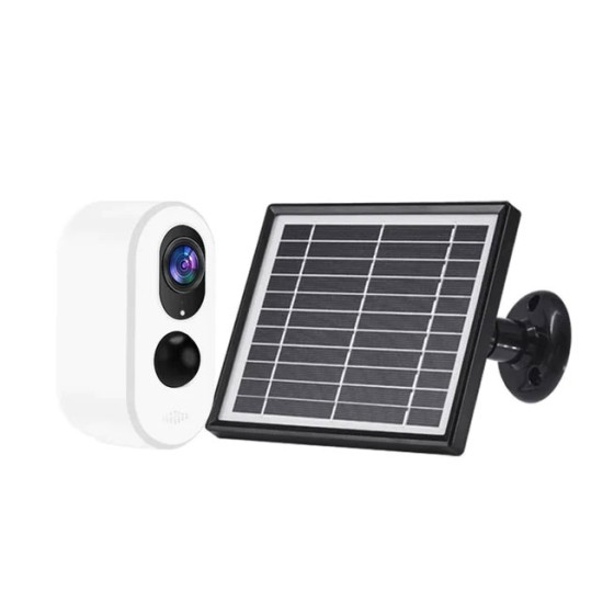 Weatherproof Solar Powered 4G Security Camera 3-Megapixel for Outdoor Remote Area without Electricity