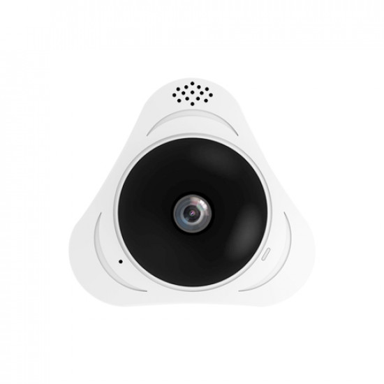 Yoosee 1.3MP/960p 360° Fisheye Panoramic VR Camera 2.4G Wi-Fi Day/Night Surveillance 2-Way Voice Intercom
