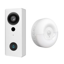 Tuya Outdoor Hardwired Smart WIFI Video Doorbell 1080p FHD AC/DC12-24V Alexa EchoShow Google Home Integration
