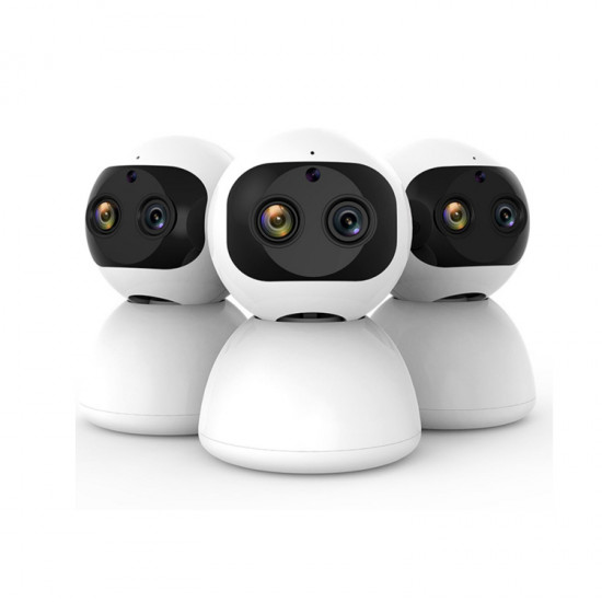 Yoosee Dual Lens Security Camera Wireless Smart PTZ 8x Optical Zoom Best indoor Camera with CMSClient PC Software