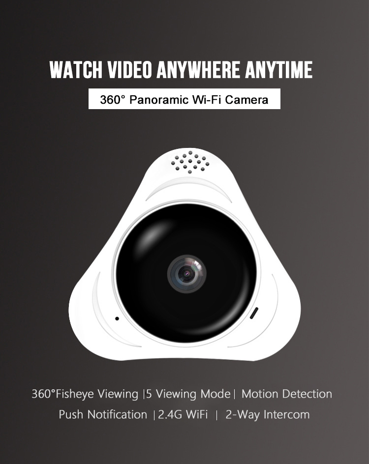 Yoosee indoor 360 degree panoramic Wi-Fi camera