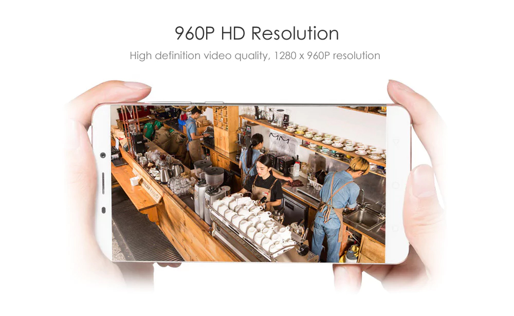 960P HD Resolution High Definition Video Quality 1280x960P resolution
