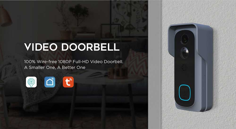 IP66 Outdoor Smart Video Doorbell