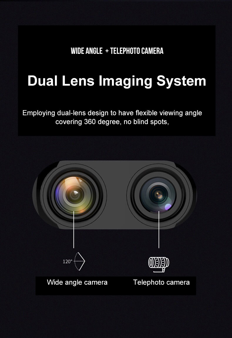 Dual lens imaging system